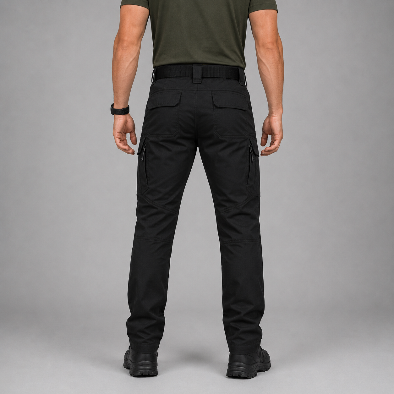 Men's Waterproof Cargo Trousers – Multi Pocket Outdoor Utility