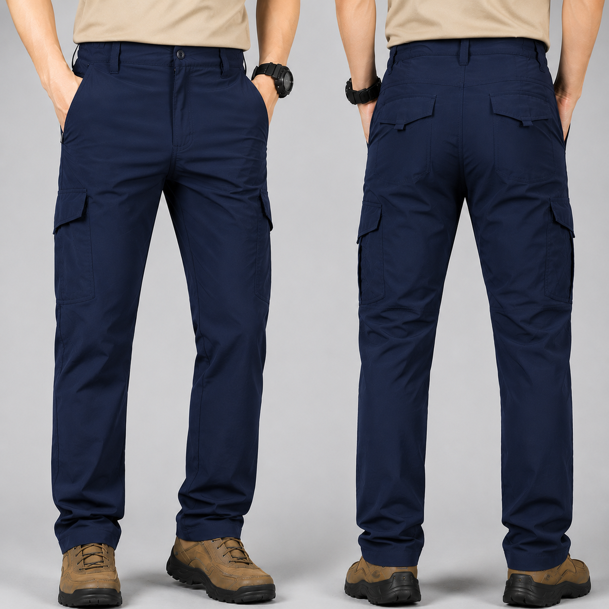 Men's Waterproof Tactical Cargo Pants – Built for Urban and Outdoor Performance