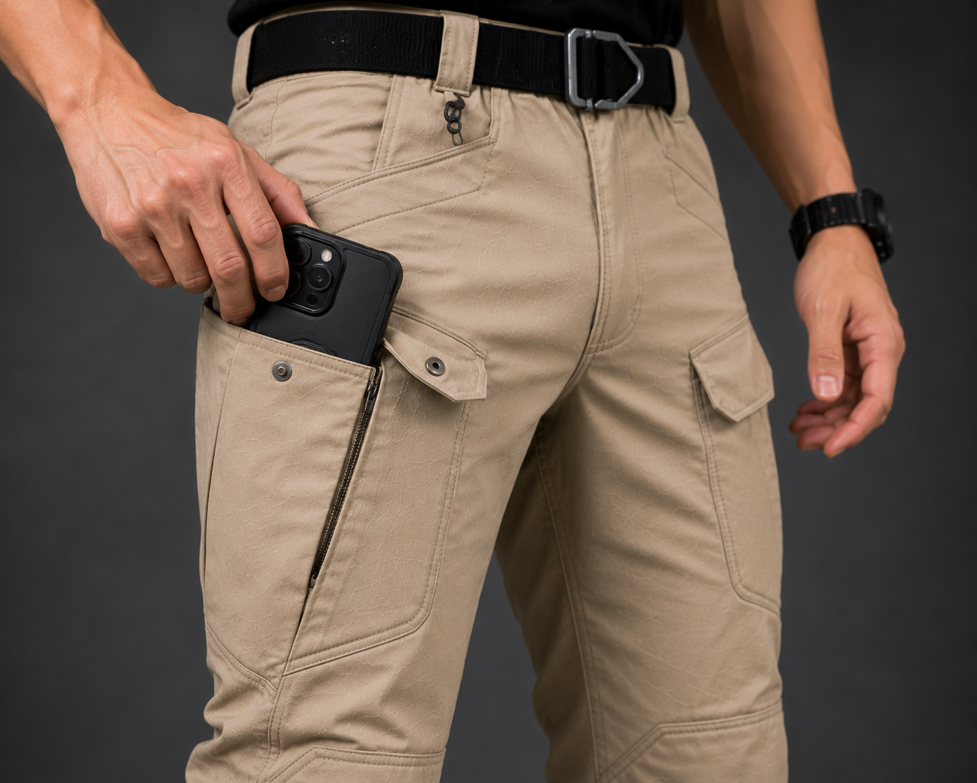 Men's Tactical Outdoor Pants – Water-Resistant and Ready for Any Terrain