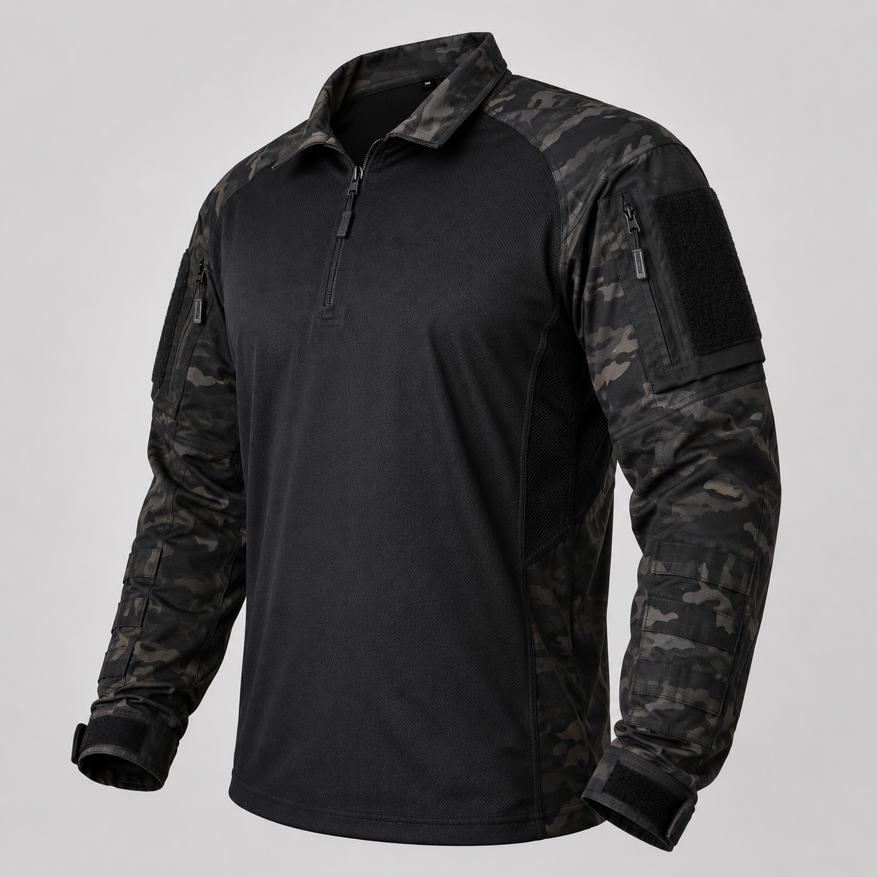 UFS Tactical Combat Shirt with Elbow Pads – Breathable & Stretch Military Shirt