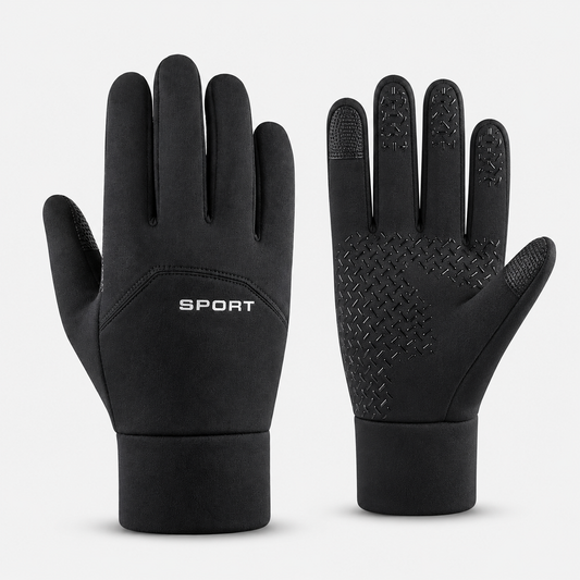 Urban Shield Men’s Thermal Touchscreen Gloves – Anti-Slip and Water-Repellent