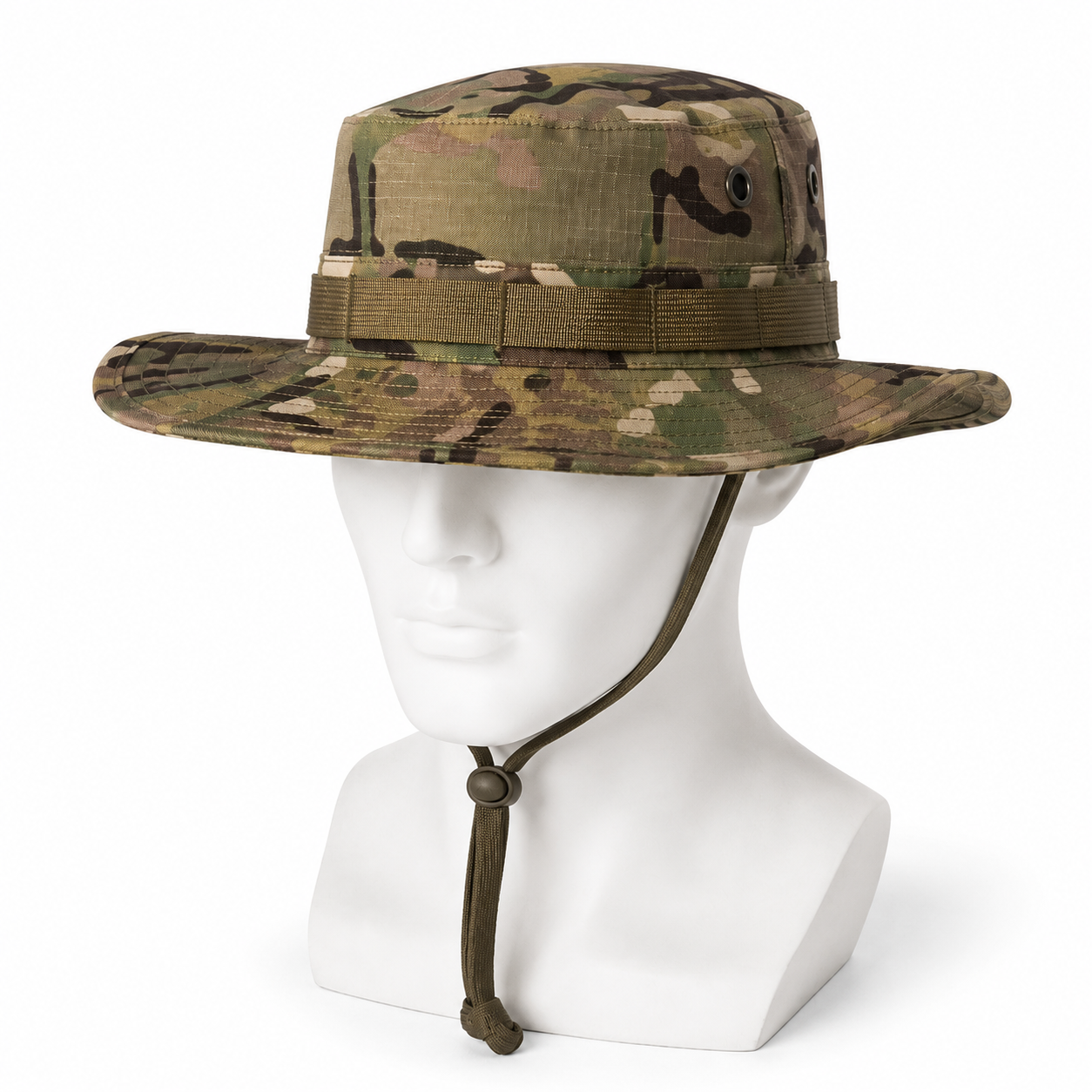 Premium Tactical Boonie Hat for Men – Wide Brim Sun Protection