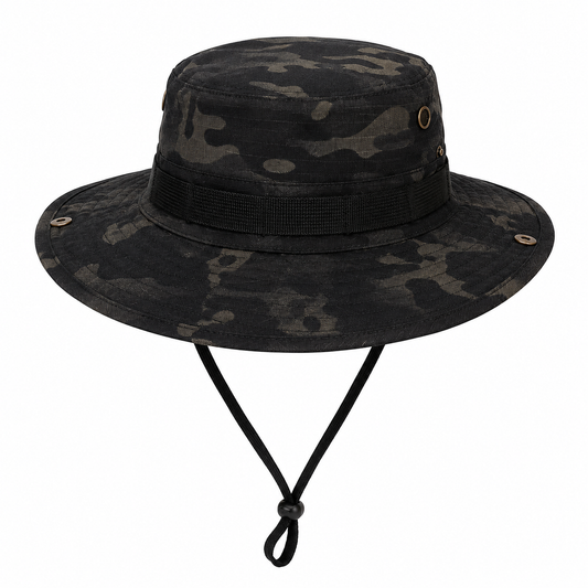 Premium Tactical Boonie Hat for Men – Wide Brim Sun Protection