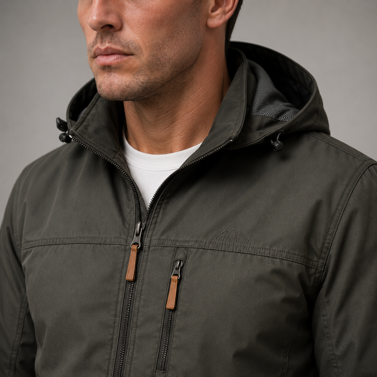 Veste imperméable tactique pour homme