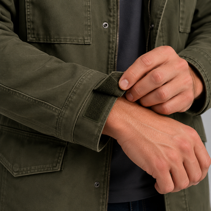Men's M65 Tactical Jacket – 100% Premium Cotton Military Field Jacket with Multi Pockets