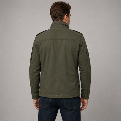 Men's Air Force Cargo Jacket – Premium Military Style with Utility Pockets