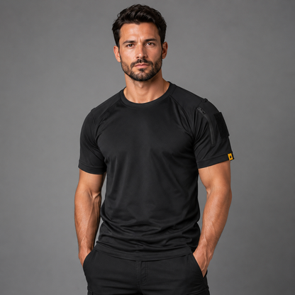 Men's Tactical Quick-Dry T-Shirt – Breathable Outdoor Performance Shirt