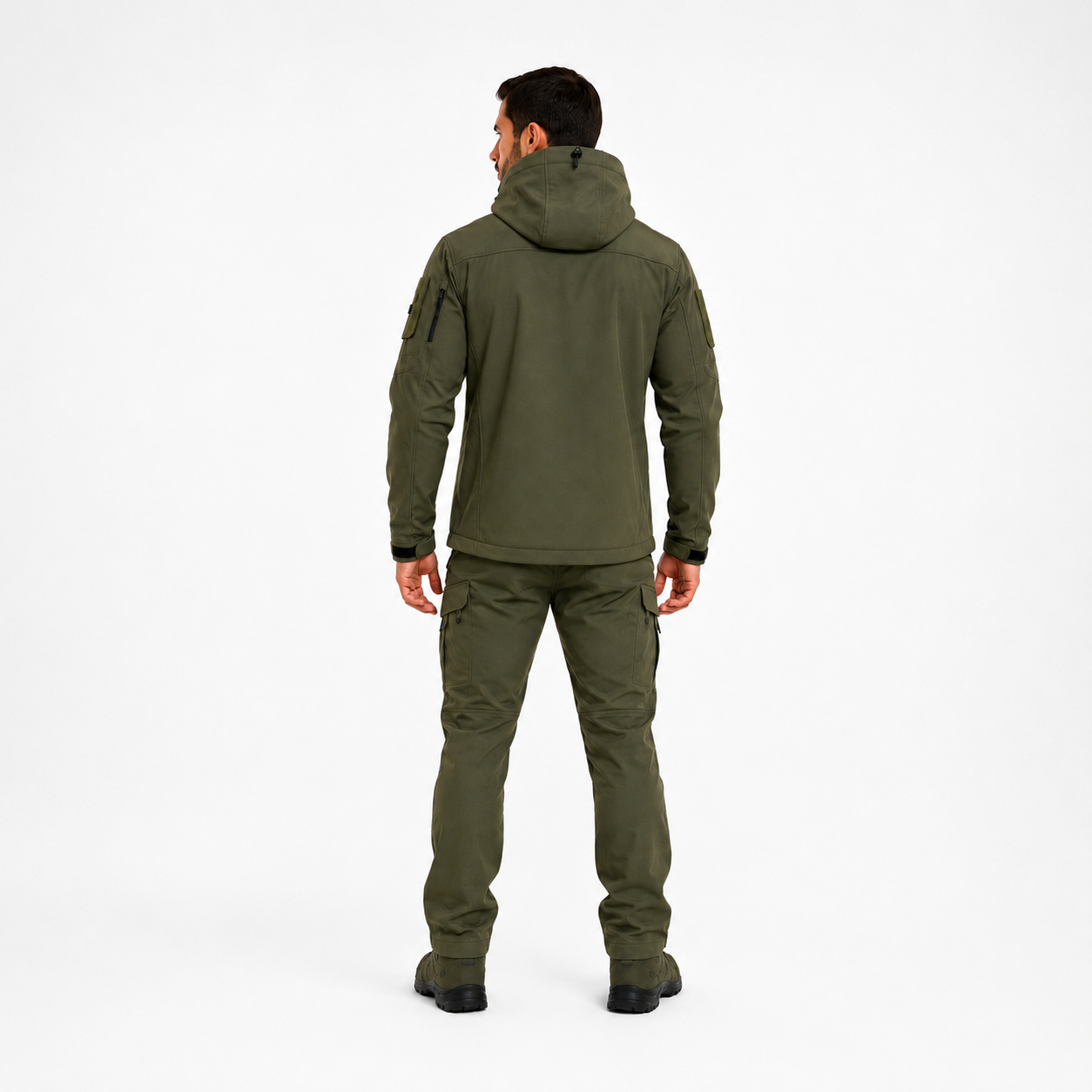 Men's Tactical Softshell Jacket – Waterproof Military Style for Autumn & Winter