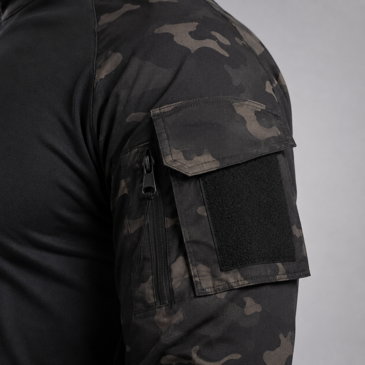 Men's Tactical Long Sleeve Shirt – Outdoor Hiking Performance Wear
