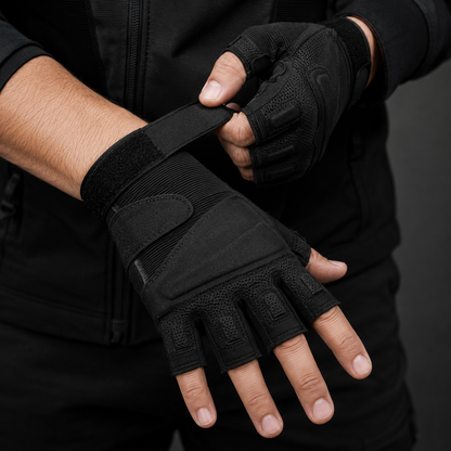 Premium Tactical Gloves for Outdoor & Urban Use – Full Finger or Half Finger
