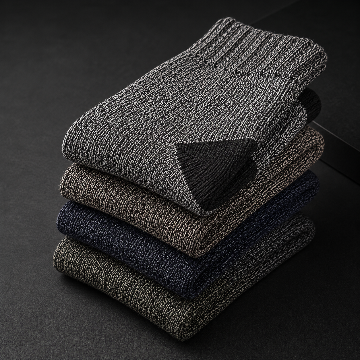5 Pairs Merino Wool Thermal Socks for Men – Hiking & Extreme Cold Weather
