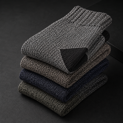 5 Pairs Merino Wool Thermal Socks for Men – Hiking & Extreme Cold Weather