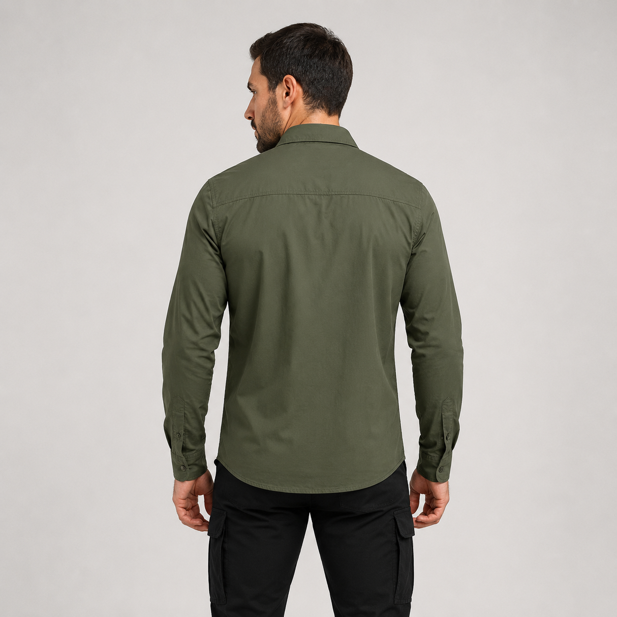 Men's Outdoor Long Sleeve Breathable Shirt with UV Sun Protection
