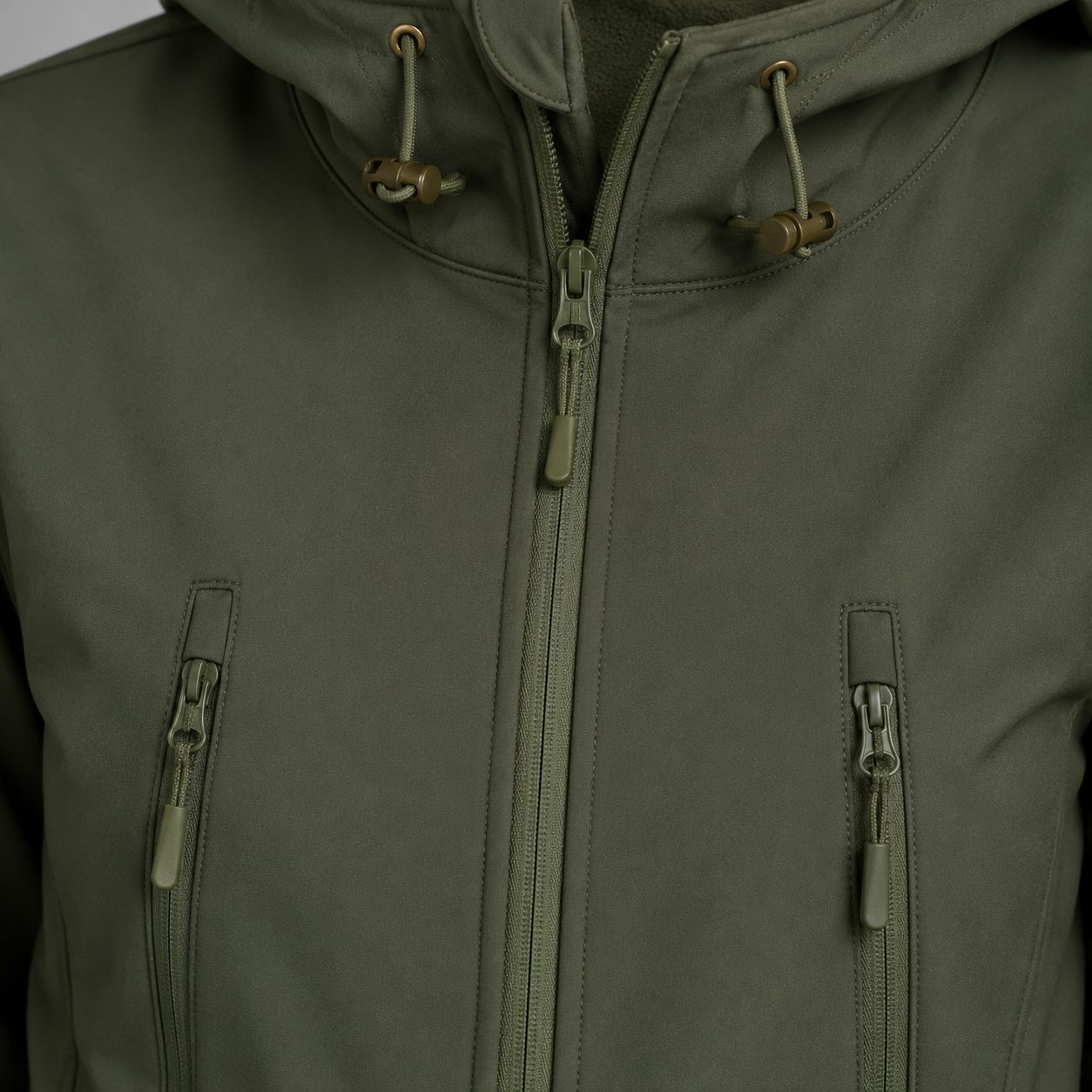 Premium Men's Softshell Tactical Jacket | Waterproof Outdoor Hooded Coat