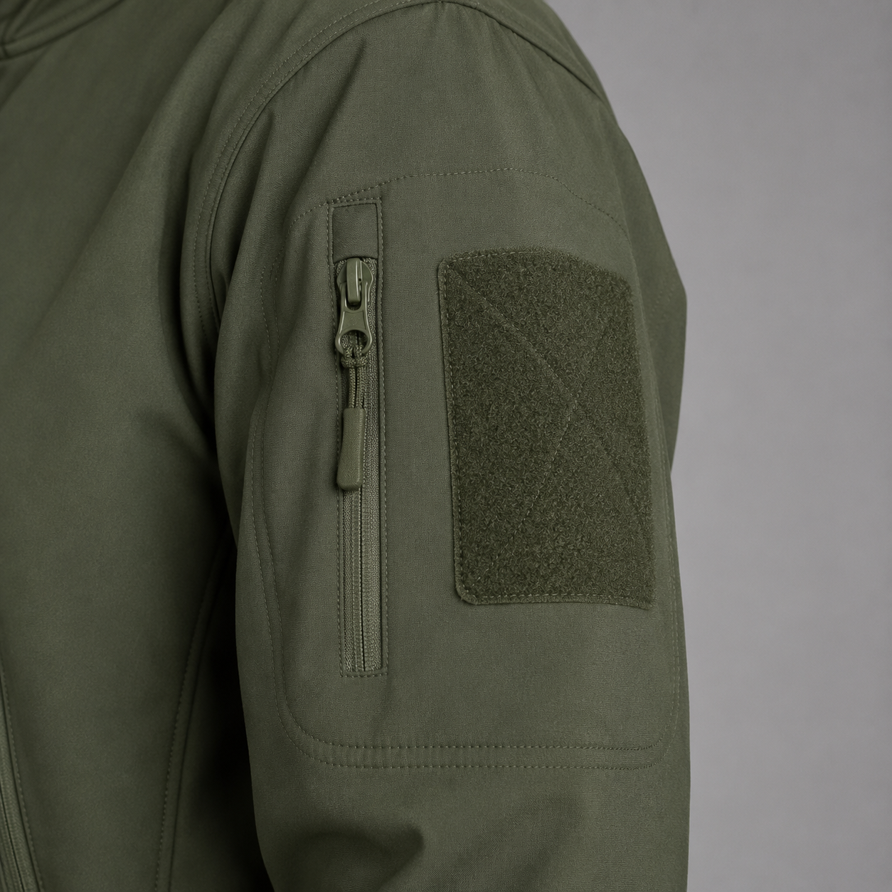Premium Men's Softshell Tactical Jacket | Waterproof Outdoor Hooded Coat