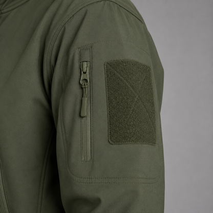Premium Men's Softshell Tactical Jacket | Waterproof Outdoor Hooded Coat