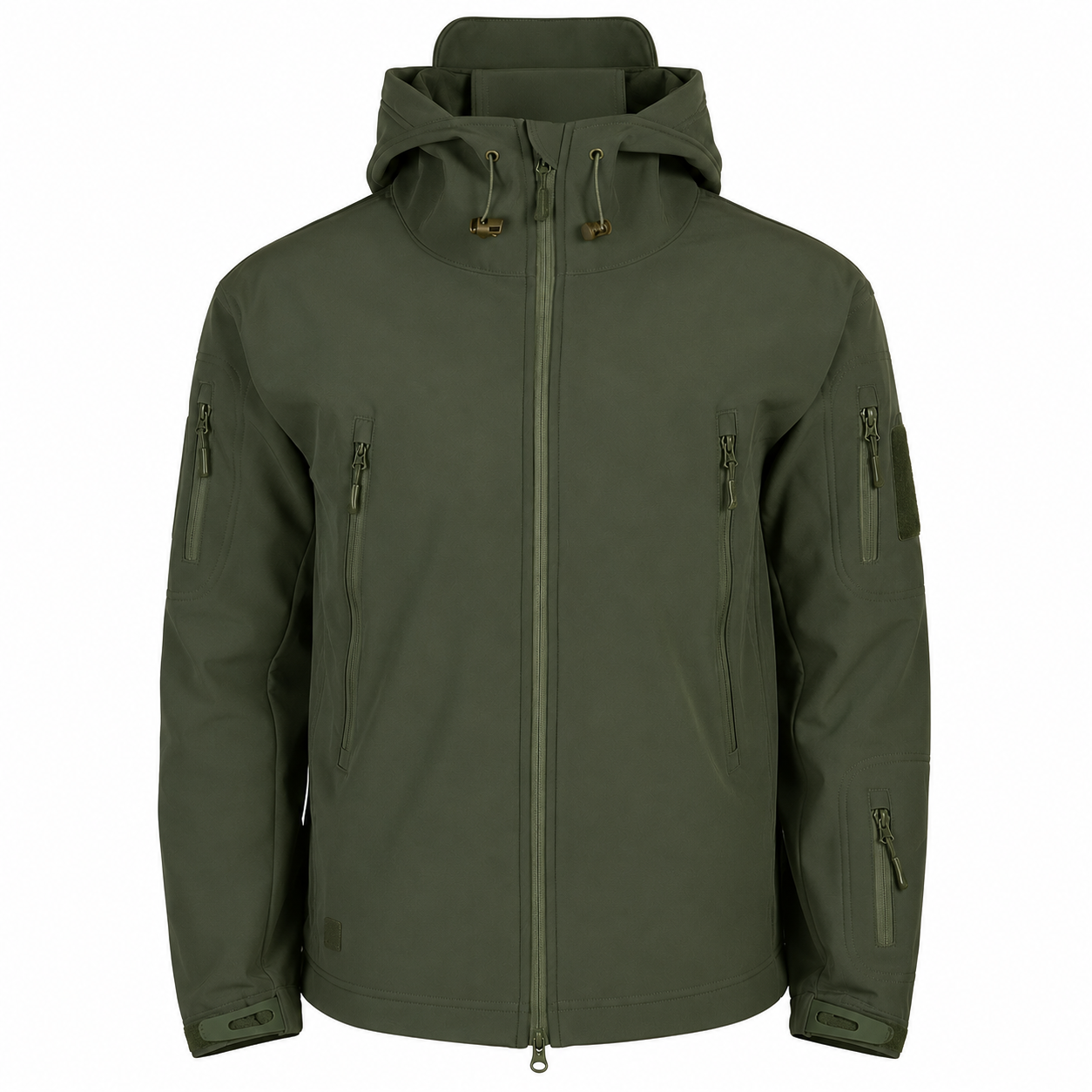 Premium Men's Softshell Tactical Jacket | Waterproof Outdoor Hooded Coat