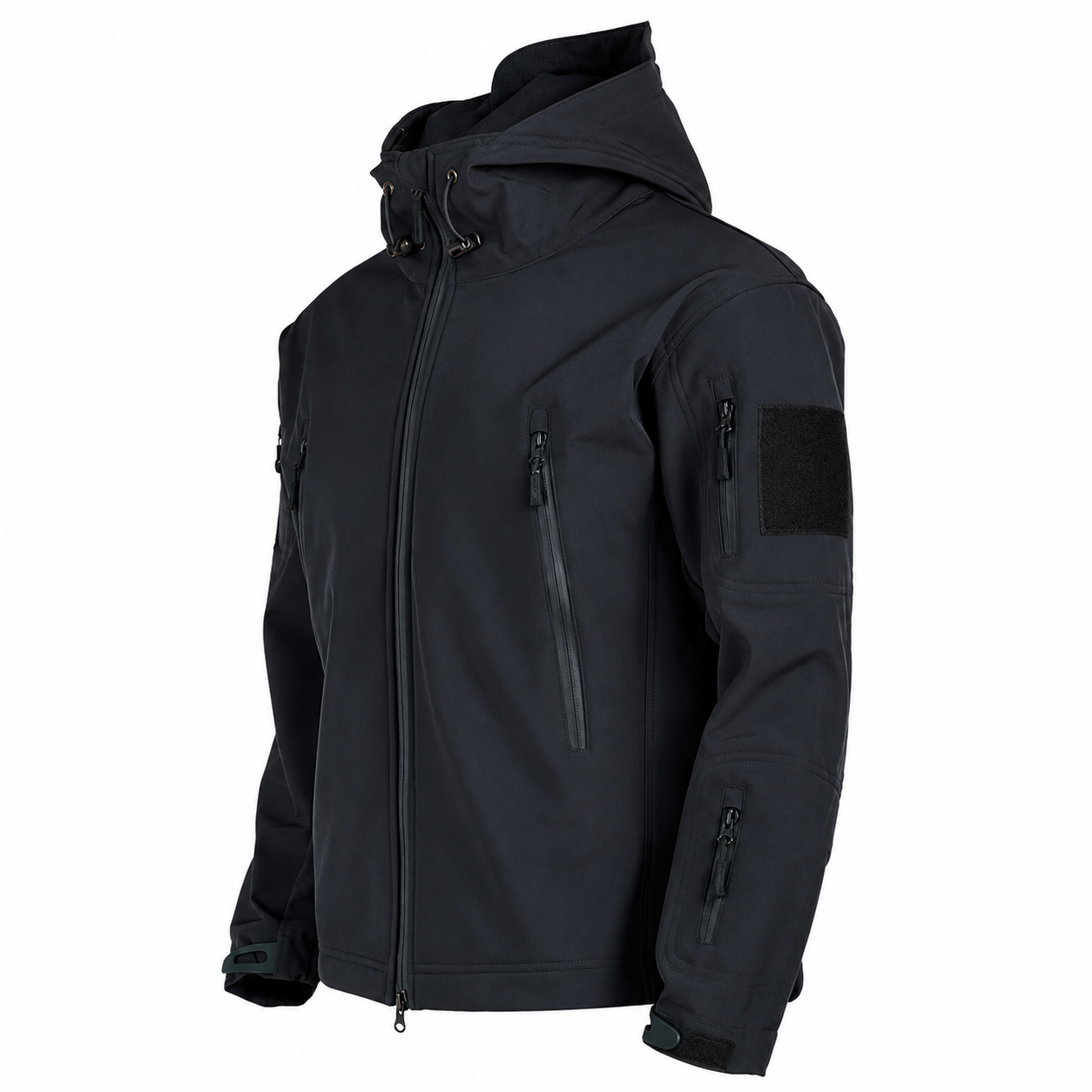 Premium Men's Softshell Tactical Jacket | Waterproof Outdoor Hooded Coat