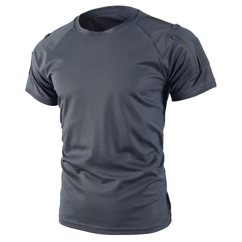 Men's Tactical Quick-Dry T-Shirt – Breathable Outdoor Performance Shirt