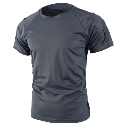 Men's Tactical Quick-Dry T-Shirt – Breathable Outdoor Performance Shirt