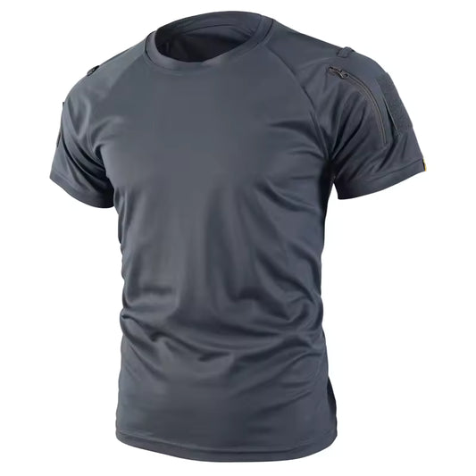 Men's Tactical Quick-Dry T-Shirt – Breathable Outdoor Performance Shirt
