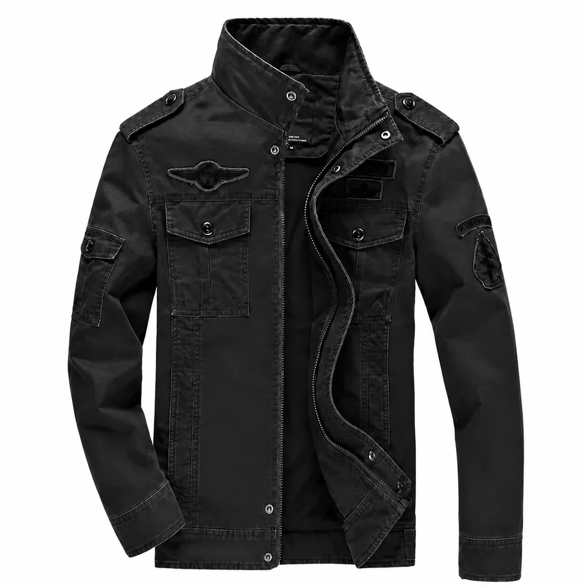 Men's Air Force Cargo Jacket – Premium Military Style with Utility Pockets
