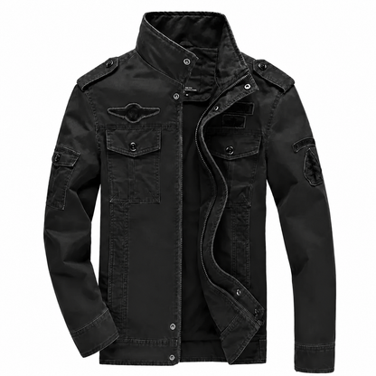 Men's Air Force Cargo Jacket – Premium Military Style with Utility Pockets