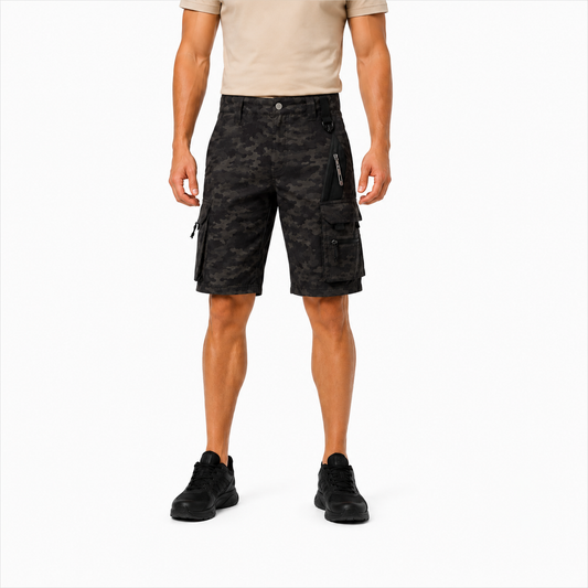 Premium Men's Tactical Cargo Shorts – Multi Pocket Utility Design
